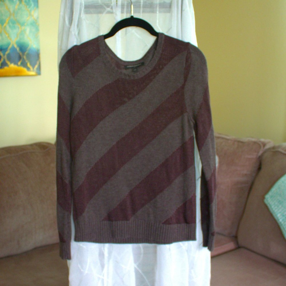 Banana Republic | Black & Gray Knitted Sweater